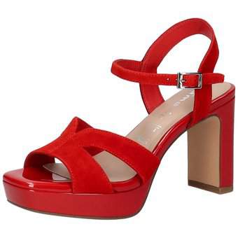 Tamaris Sandale in rot