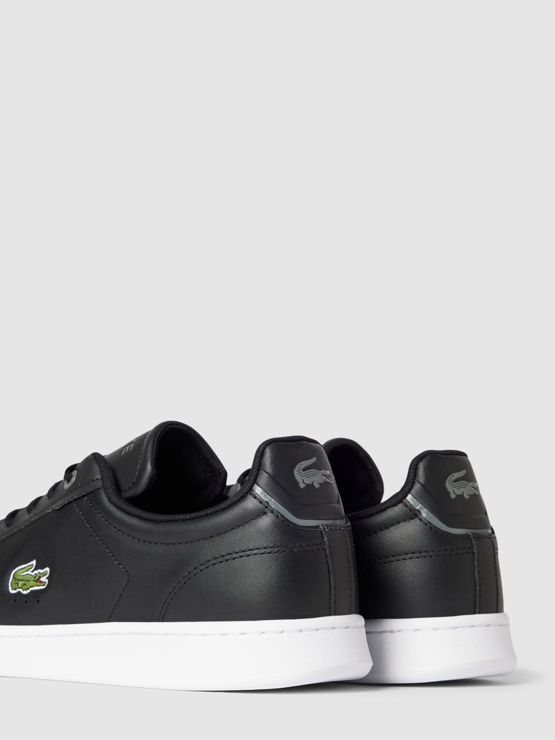 Sneaker mit Label-Print und Logo-Stitching Modell 'CARNABY' in schwarz
