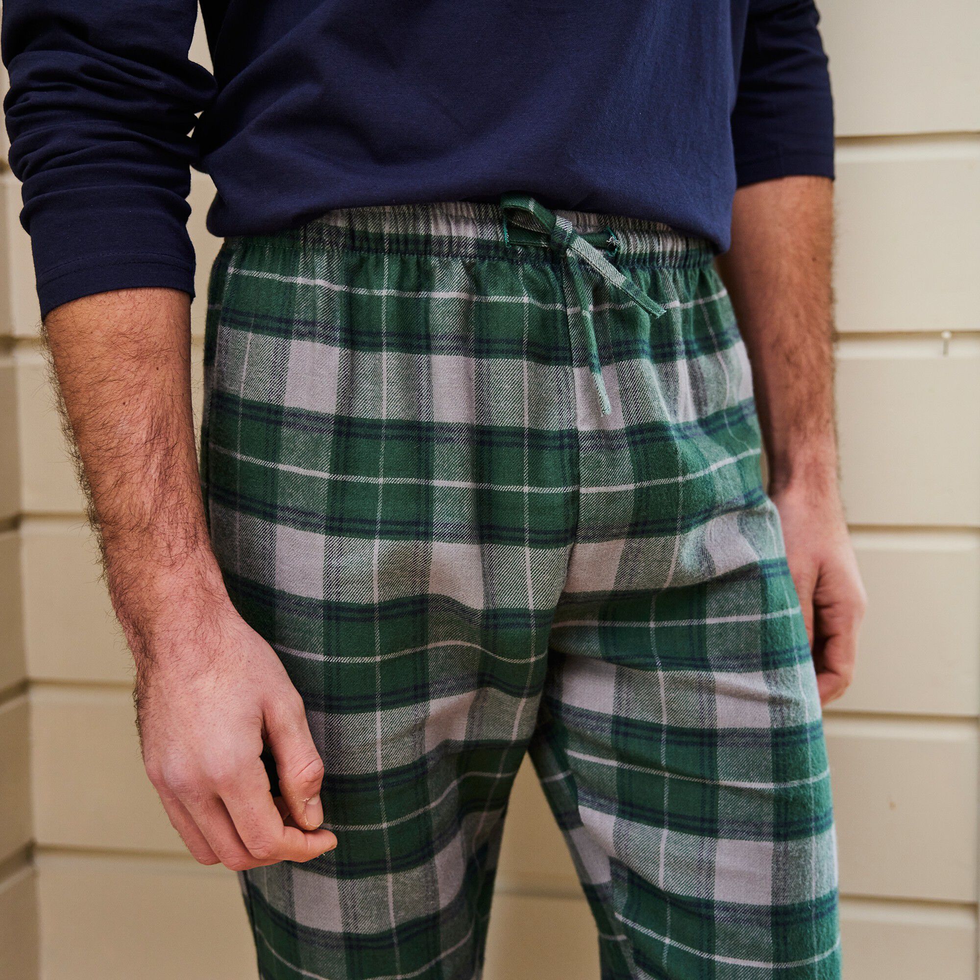 Pantalon pyjama flanelle carreaux