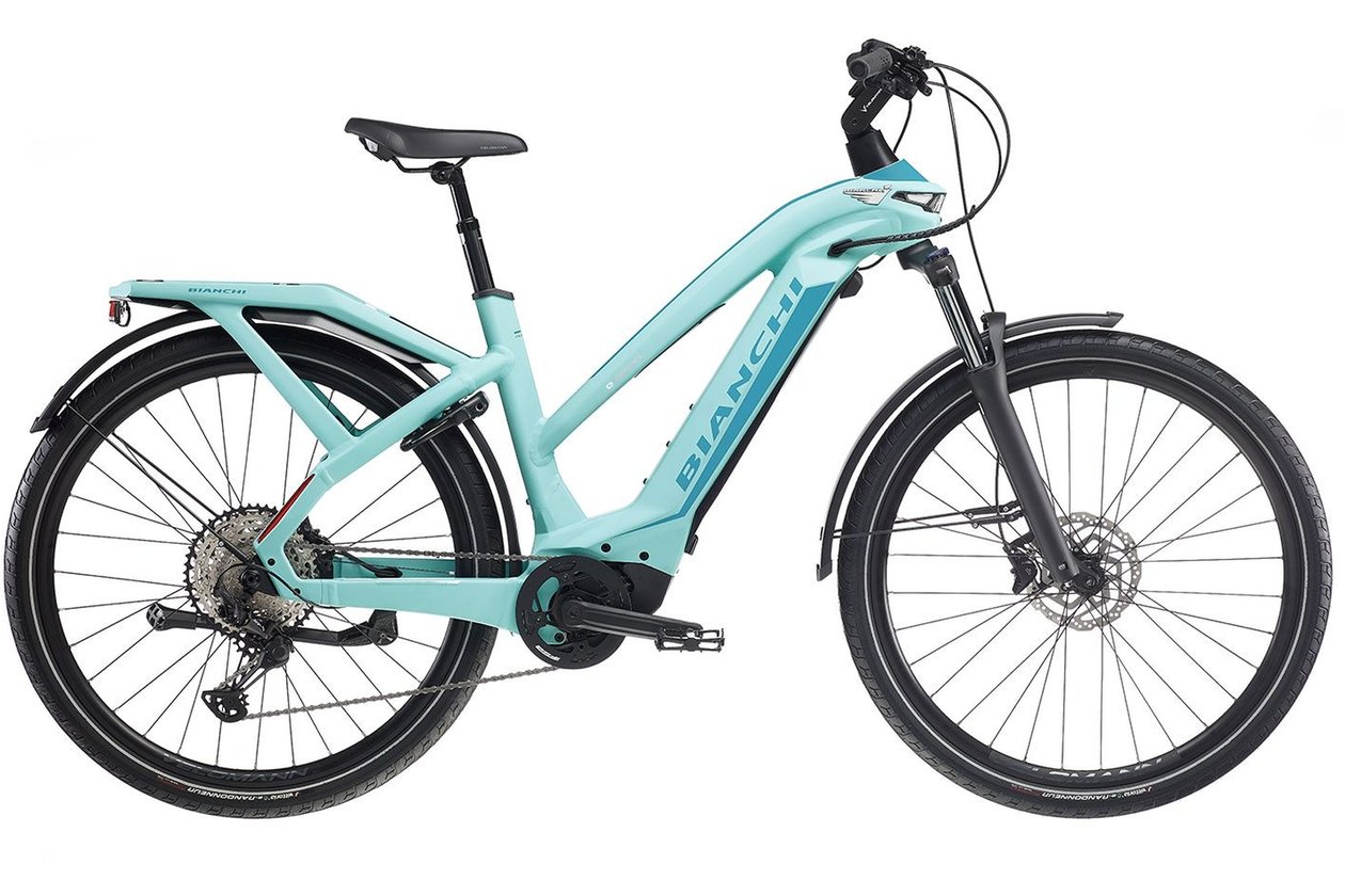 Bianchi E-Omnia T Type ST - XT - 625 Wh - 2023 - 29 Zoll - Damen Sport