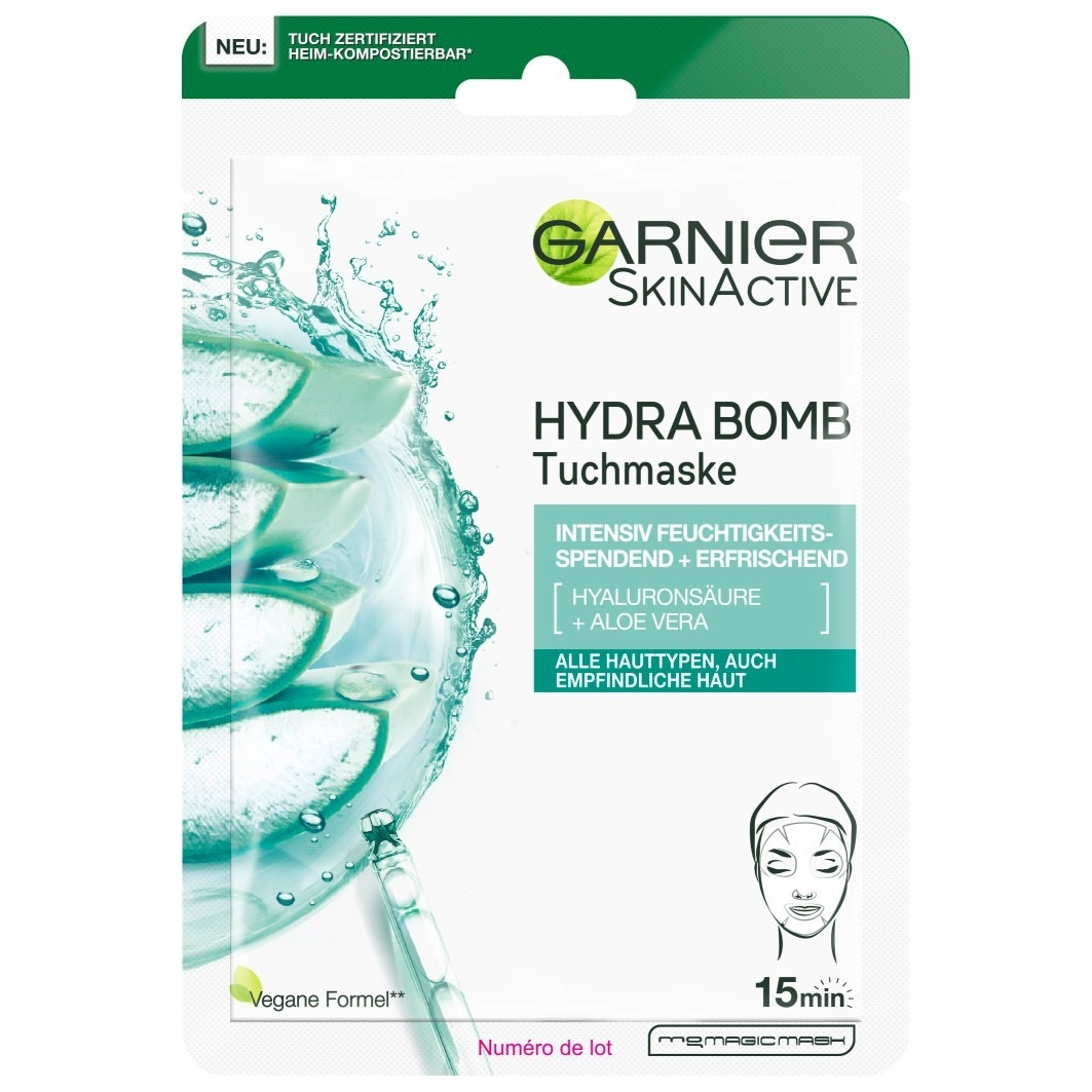 Hydra  Tuchmaske Aloe Vera