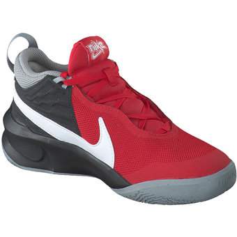 Nike Team Hustle D 10 Basketball in rot