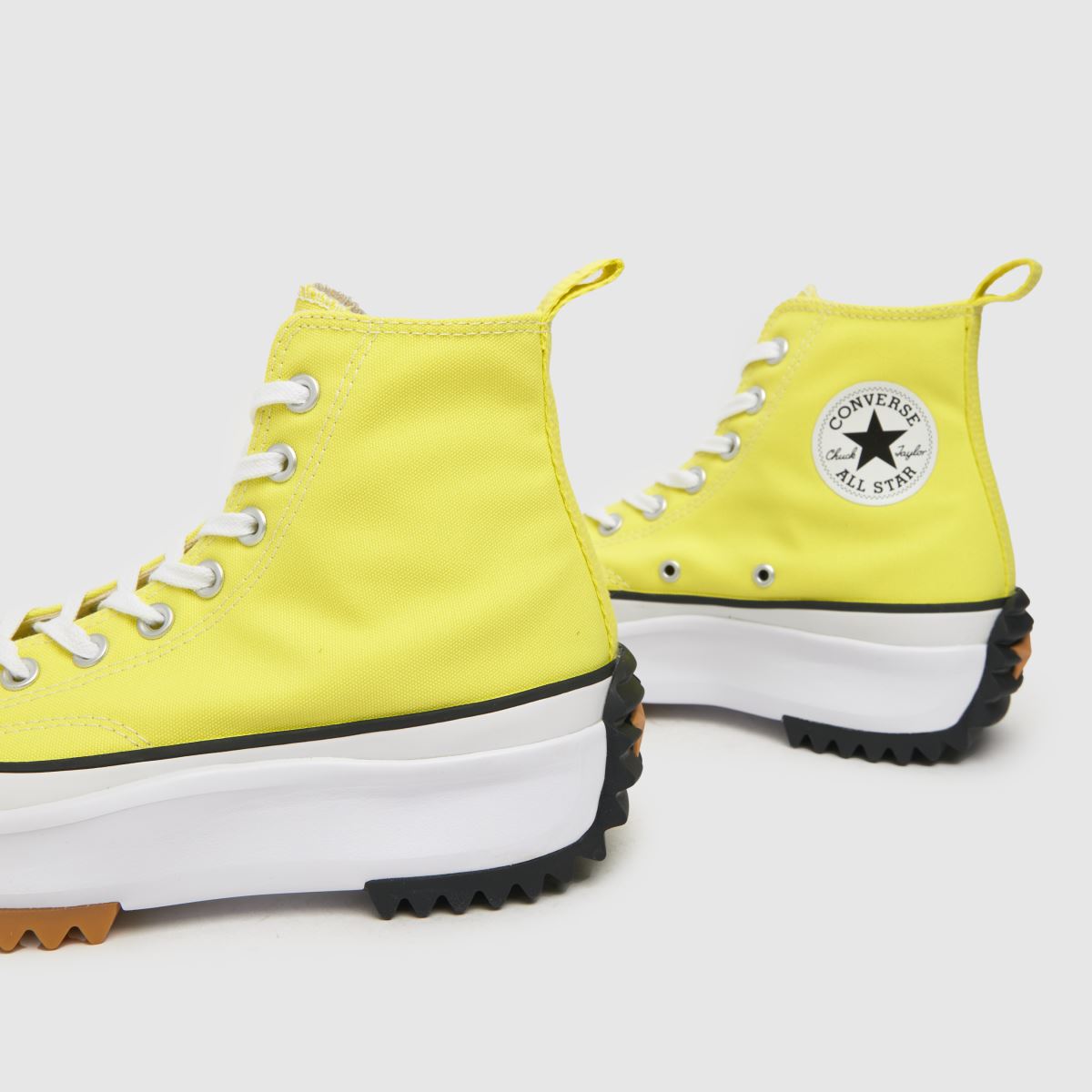 Converse Run Star Hike Hi cipők halványsárgában