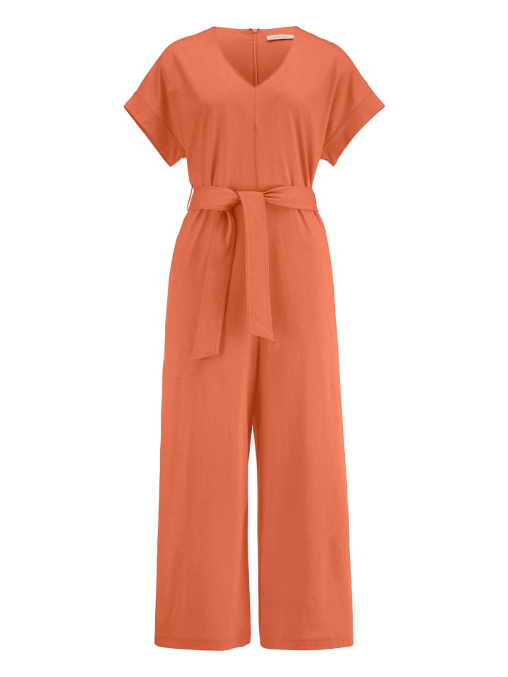 Hessnatur Jersey-Overall in papaya günstig kaufen 38