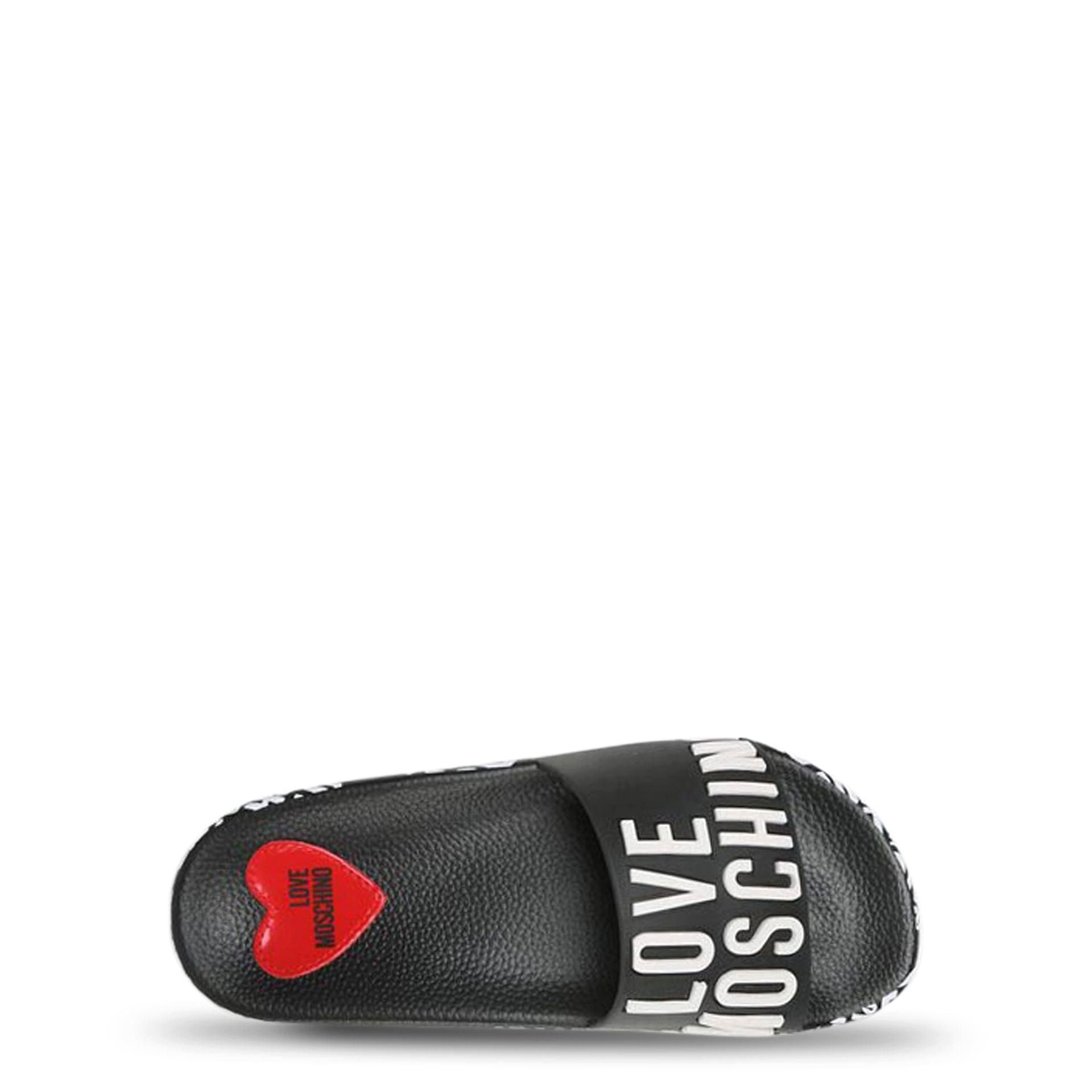 LOVE MOSCHINO Love Moschino Flip Flops, Sommerliche Must-haves, Schwarz Badesandale Der Hingucker am Strand