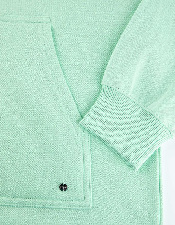 Kleid - Kapuze mit Tunnelzug