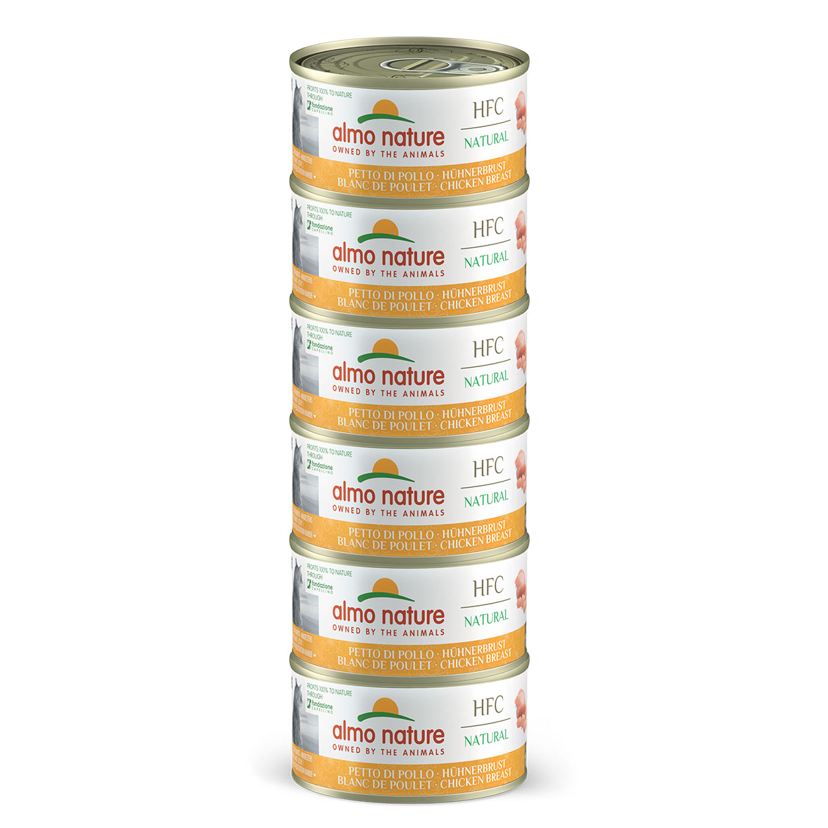 Almo Nature HFC Natural Megapack Hühnerbrust 6x70g bei ZooRoyal
