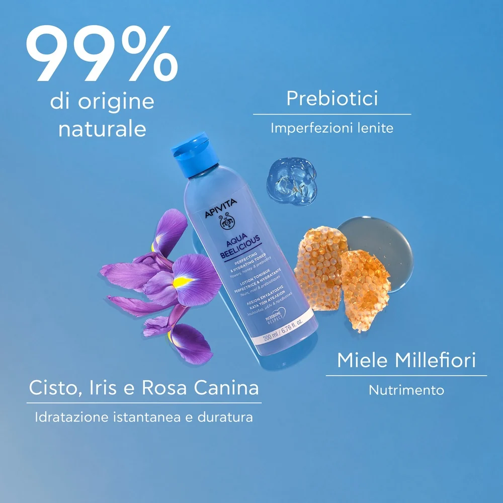 Aqua Beelicious Perfektionerande och Återfuktande Toner - Ansiktsvatten