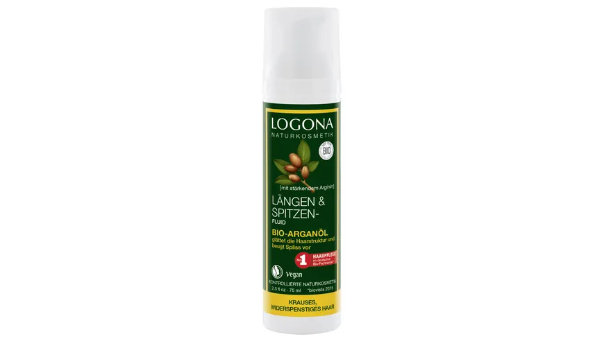 LOGONA Längen- und Spitzenfluid Bio- Arganöl 75 ml