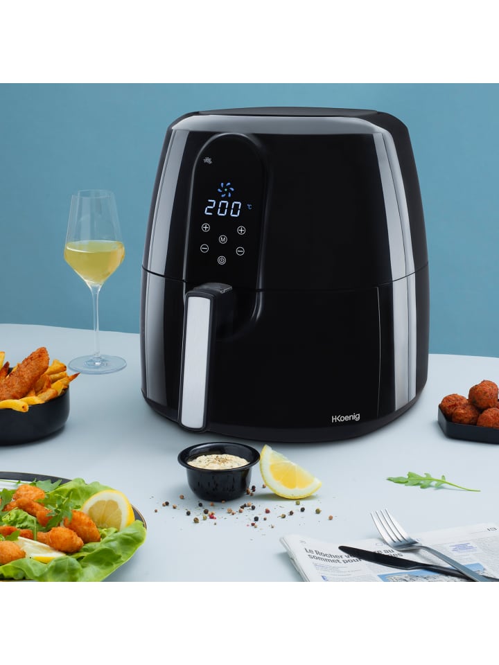 HKoenig Fritteuse ohne Öl FRY820 Schwarz günstig kaufen onesize