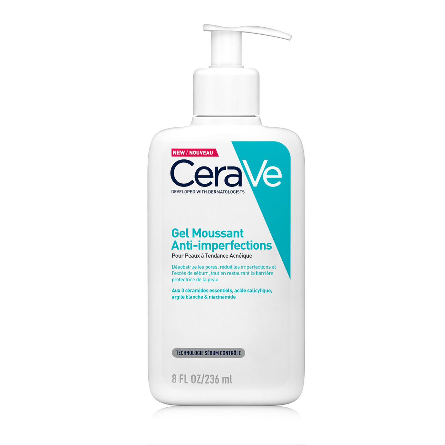 Cerave Anti-Imperfections Gel Moussant - Peaux à Tendance Acnéique - 236 ml