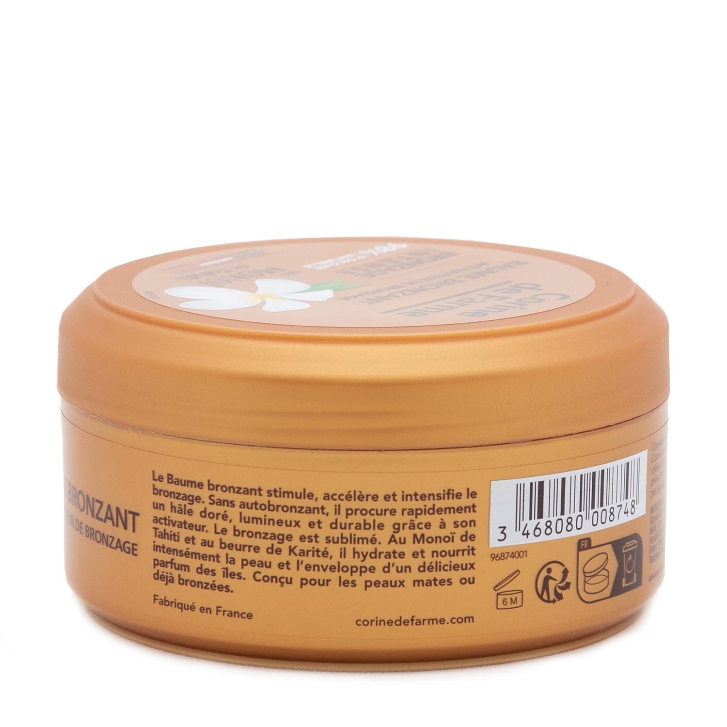 CORINE DE FARME Bruningsbalsam + Bruningsaktivator - 150 ml krukke