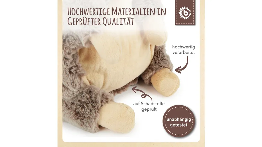 Bieco - Spielfigur Igel Piksi mit Magneten