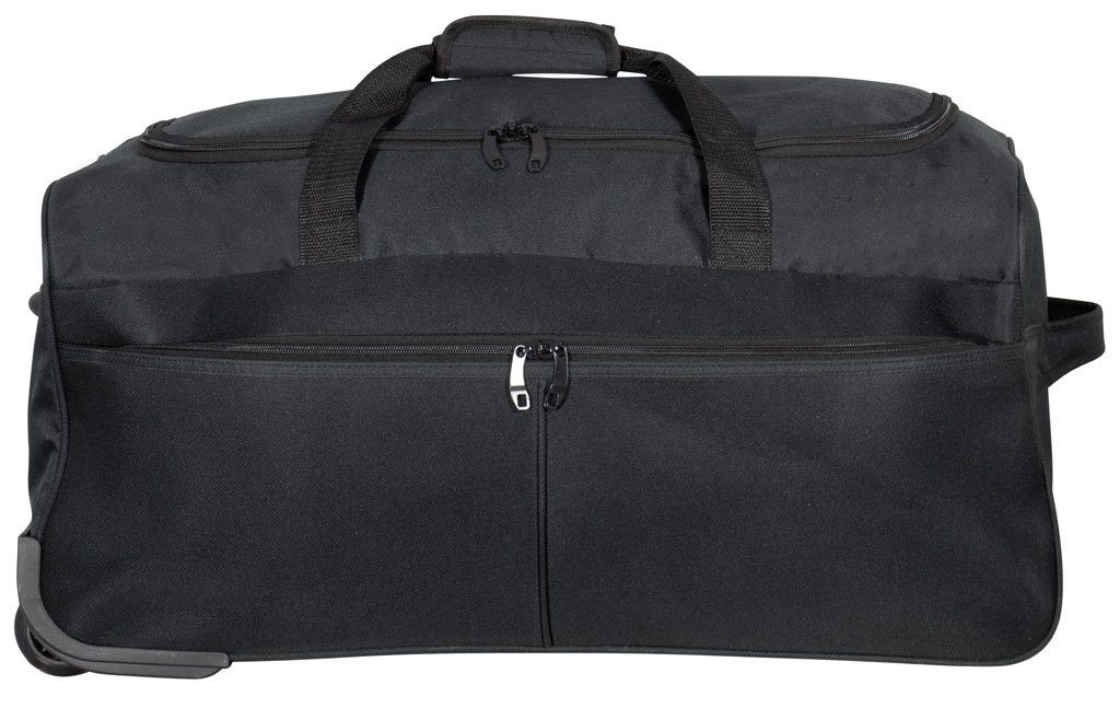 Trendyshop365 Reisetasche Brooklyn (Trolley, 65x35x30cm, 70 Liter, leichte XL Tasche für Damen und Herren), mit Trolleygriff und 2 Rollen