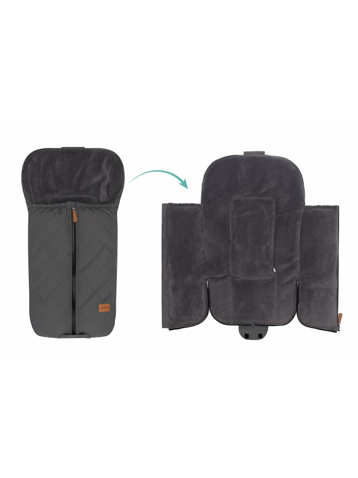 fillikid Winterfußsack Nevado Gr. 0 Exklusiv in Grau günstig kaufen onesize