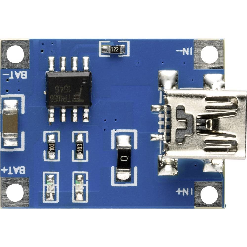TRU COMPONENTS Lademodul für Lithium Akkus 1A (2-tlg Barebone-PC