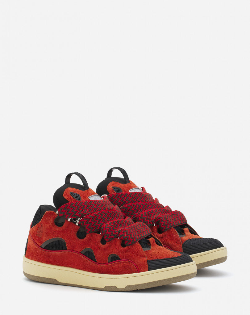 SNEAKERS CURB EN CUIR