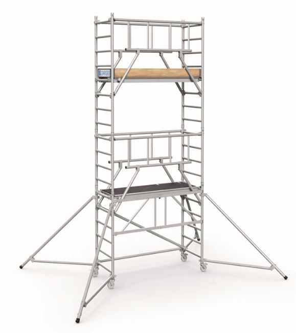 „Zarges 53524 PaxTower S-Plus 1T“ stumdomi pastoliai, 5,55 m.