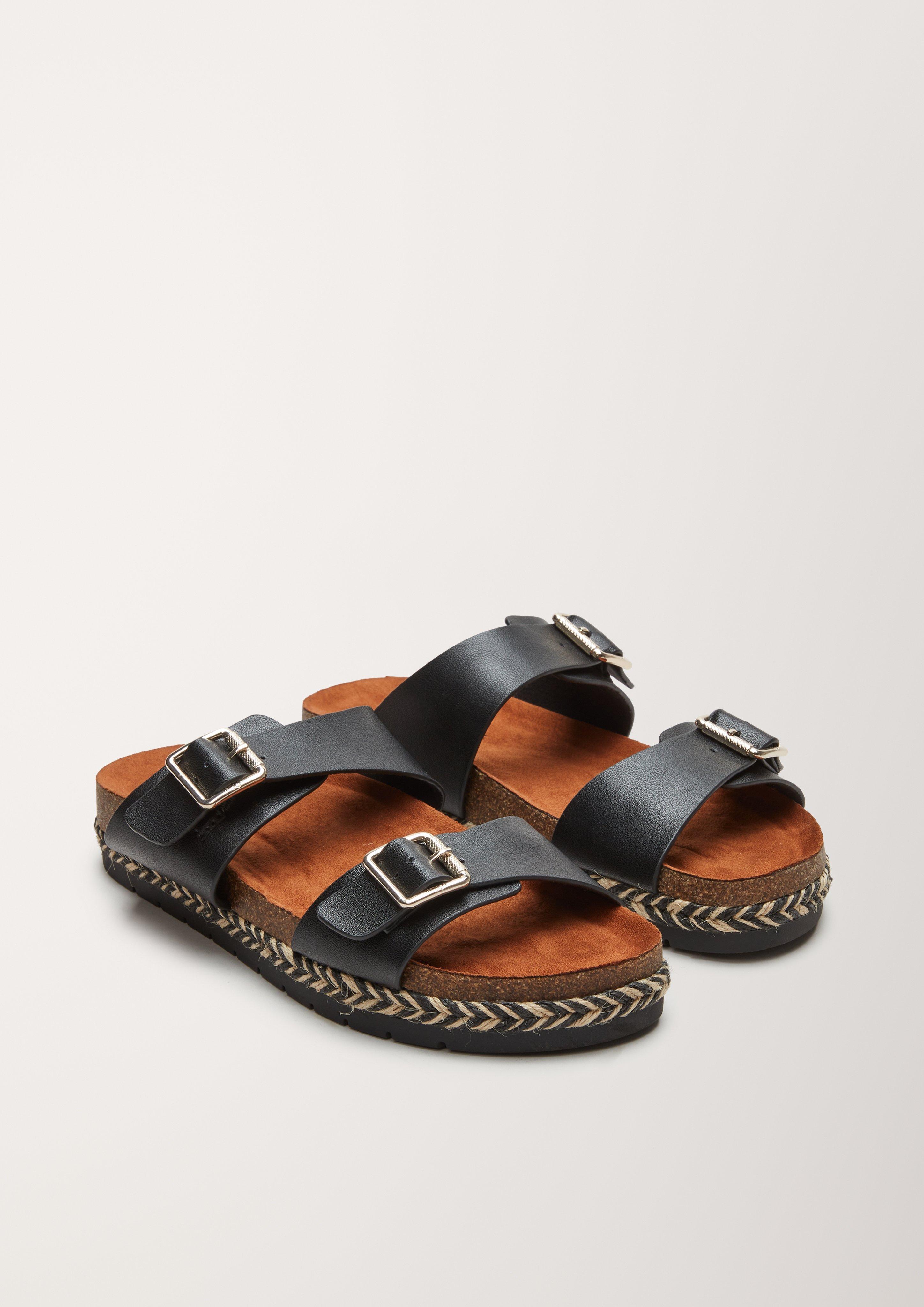 Sandalen mit Flecht-Detail  6006002-001