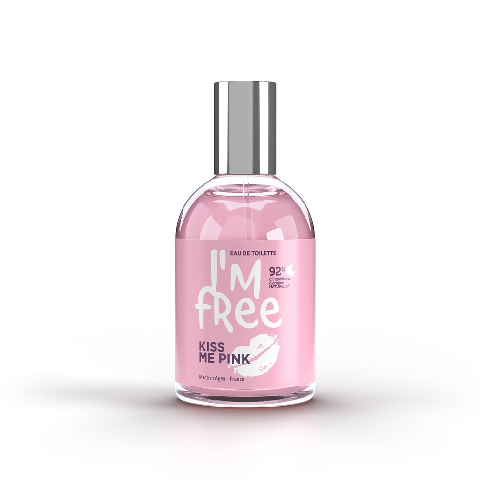 i'm free KISS ME PINK EAU DE TOILETTE