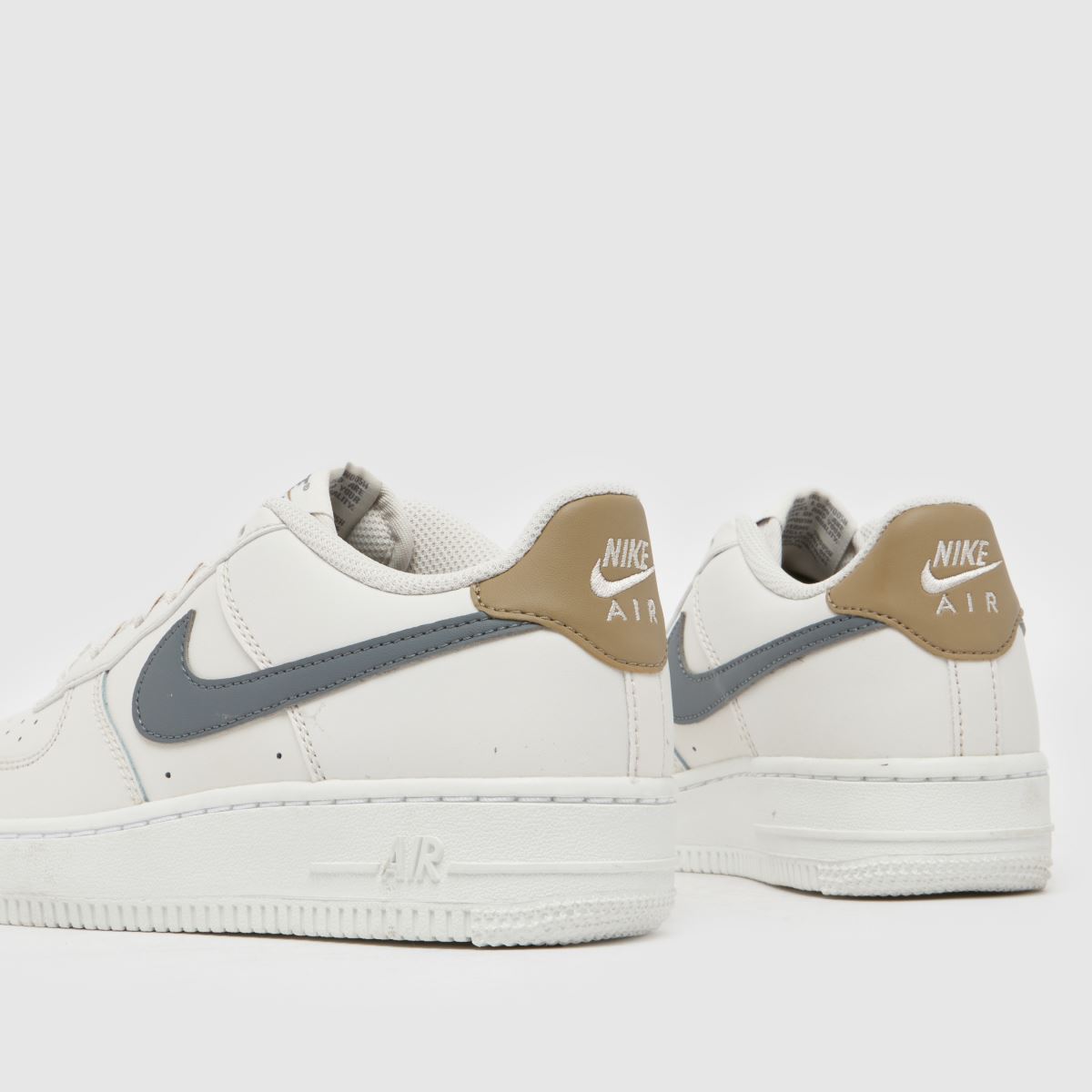 Nike Air Force 1 Pojkar Barn Sneakers Beige Multifärgade