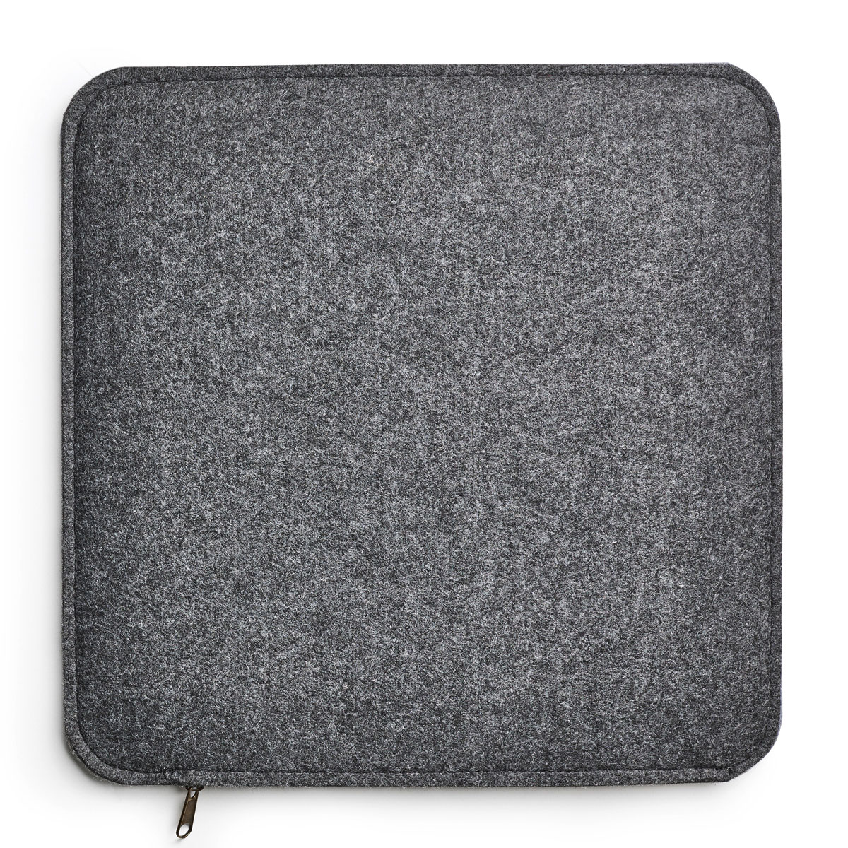 Weles AMARE Home&Living 6er Set Sitzkissen Filz zum Wenden, 35 x 35 cm, dunkelgrau / hellgrau. Achtung: Verbessertes Sitzpolster!!!!