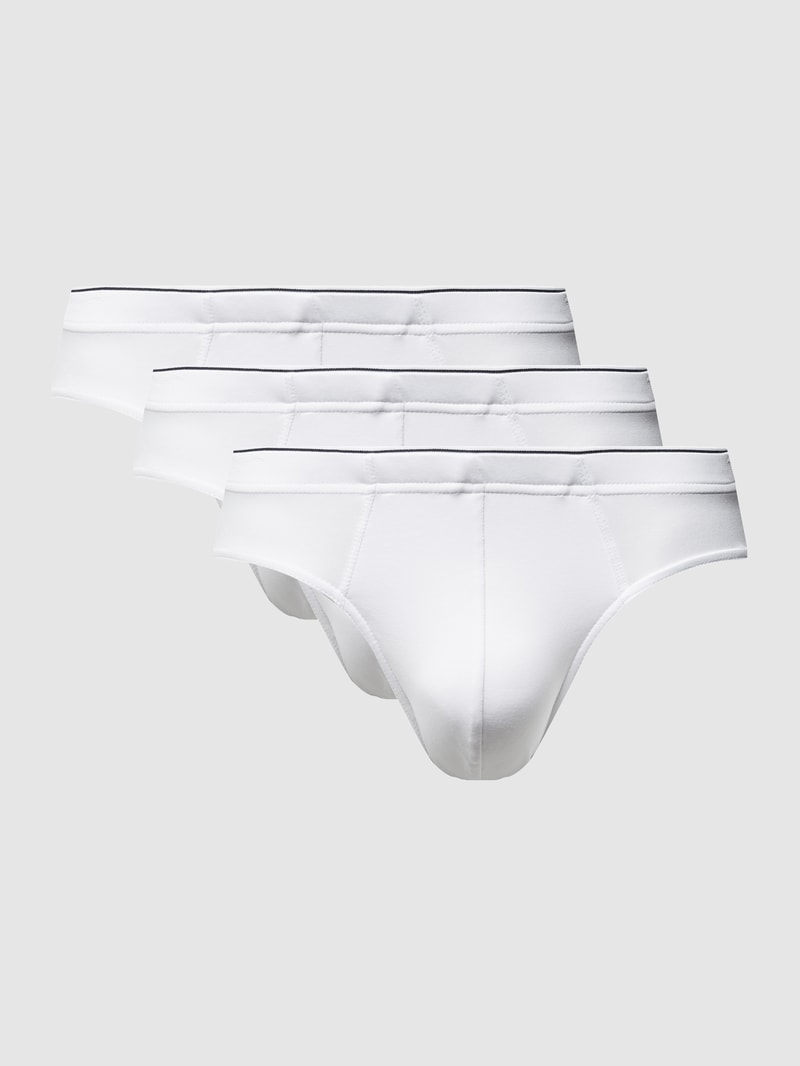Slip im 3er-Pack in weiß