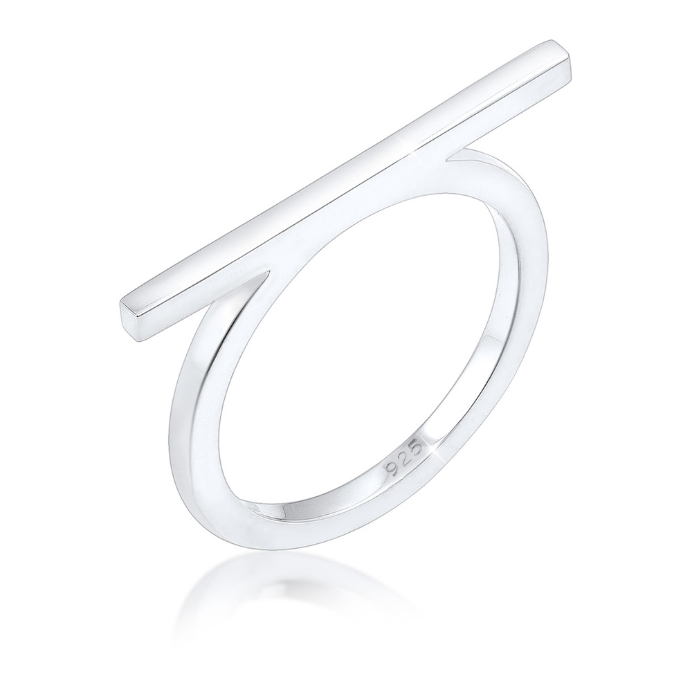 Elli Elli Bague Bloggueur Geo Minimal 925 Argent Bague