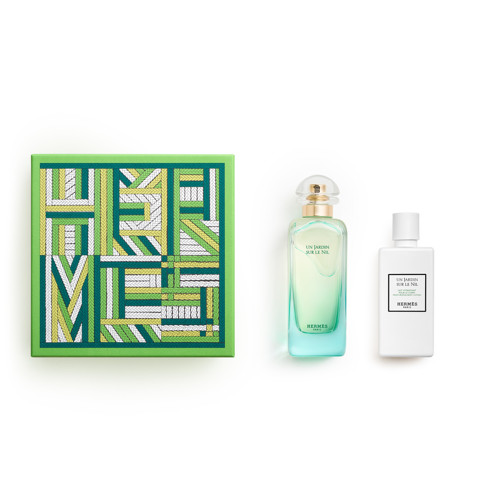 HERMÈS Coffret Un Jardin sur le Nil, Eau de Toilette, 100 ml + 80 ml Coffret