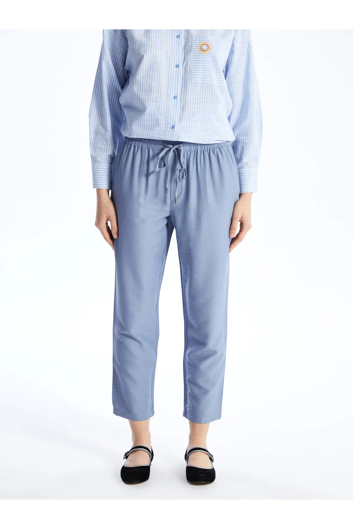 LC Waikiki  Bequeme Damenhose mit elastischem Bund