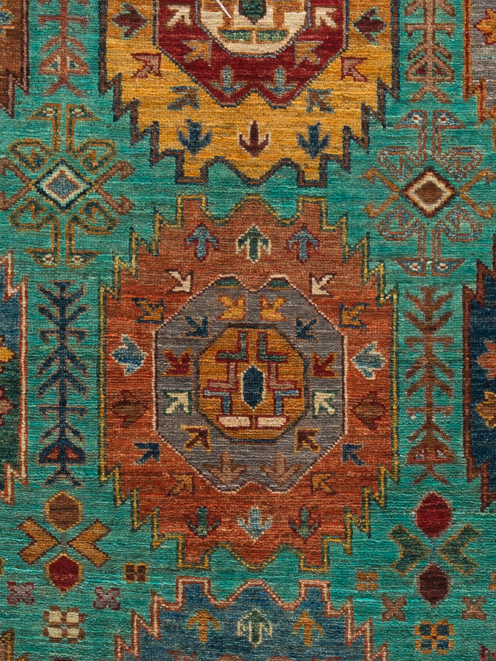 Kazak Ghazni ca. 177 x 250 cm, Unikat / Einzelstück