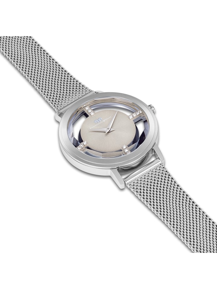 Rhodenwald & Söhne Damen Quarzuhr silber Edelstahl silber in silber günstig kaufen 20 cm