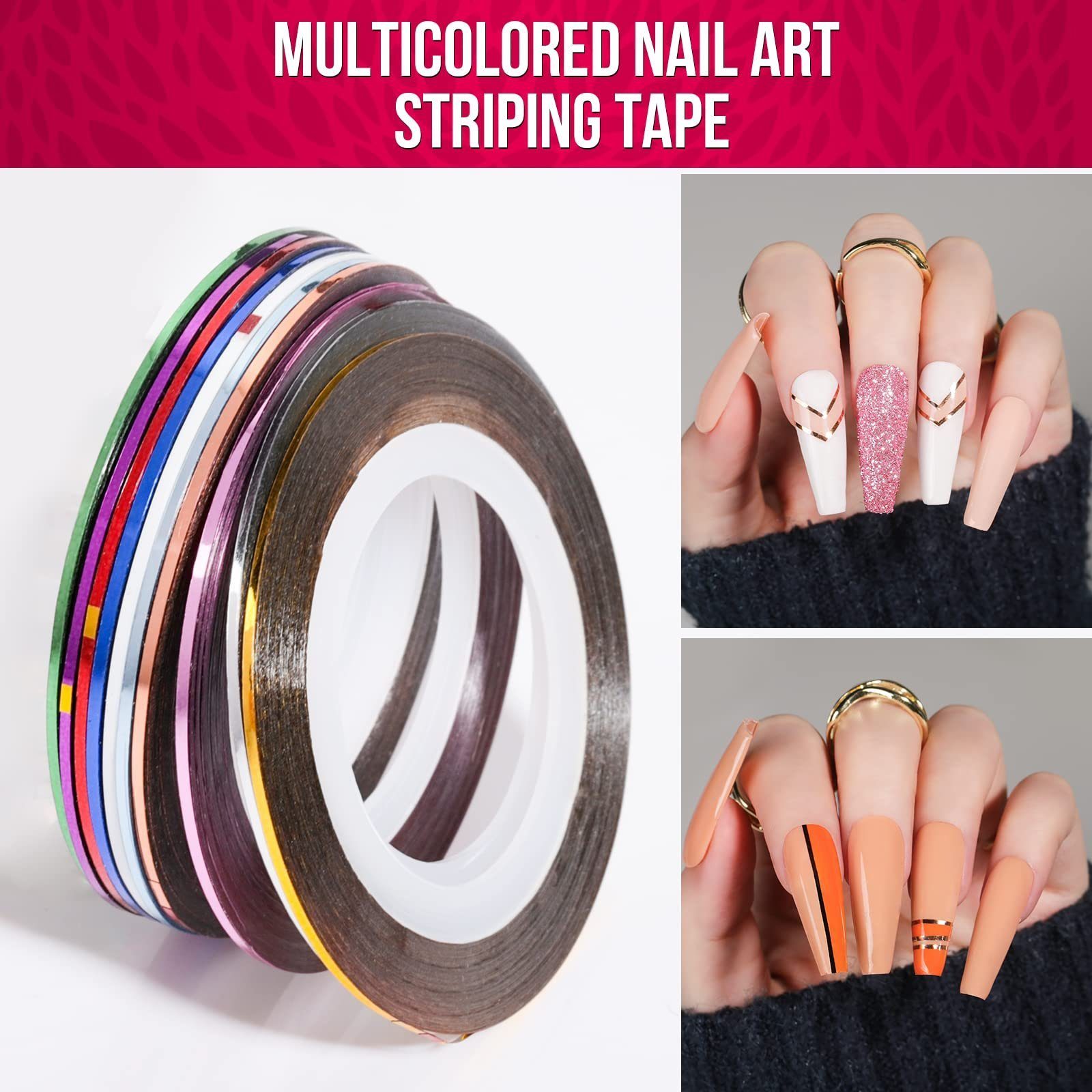 AMR HOME Nageldesign Zubehör Nail Art Pinsel Set 15 Stücke Nagel Pinsel Gelnägel Dekoration Nailart