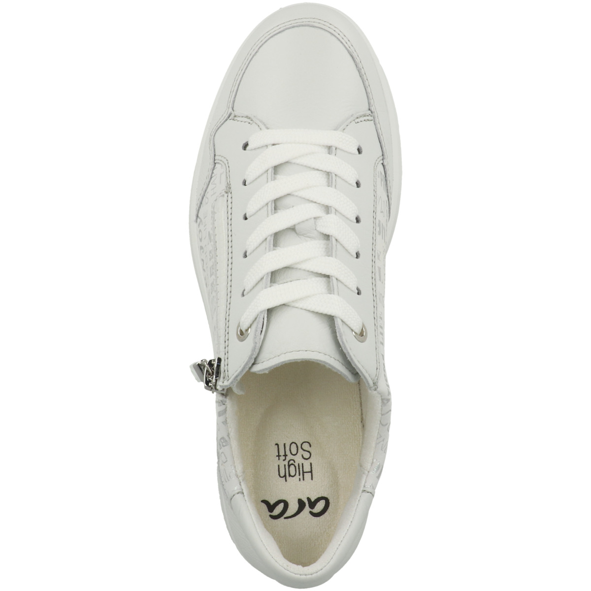 Ara 12-23901 Sneaker Low hellgrau