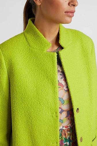 Rich & Royal Damen Webpelzmantel