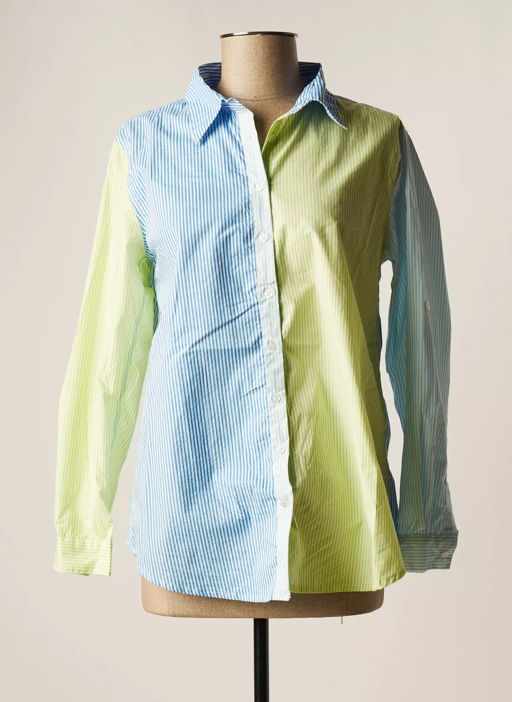 Orientique Naturally Chemisiers Femme couleur bleu
