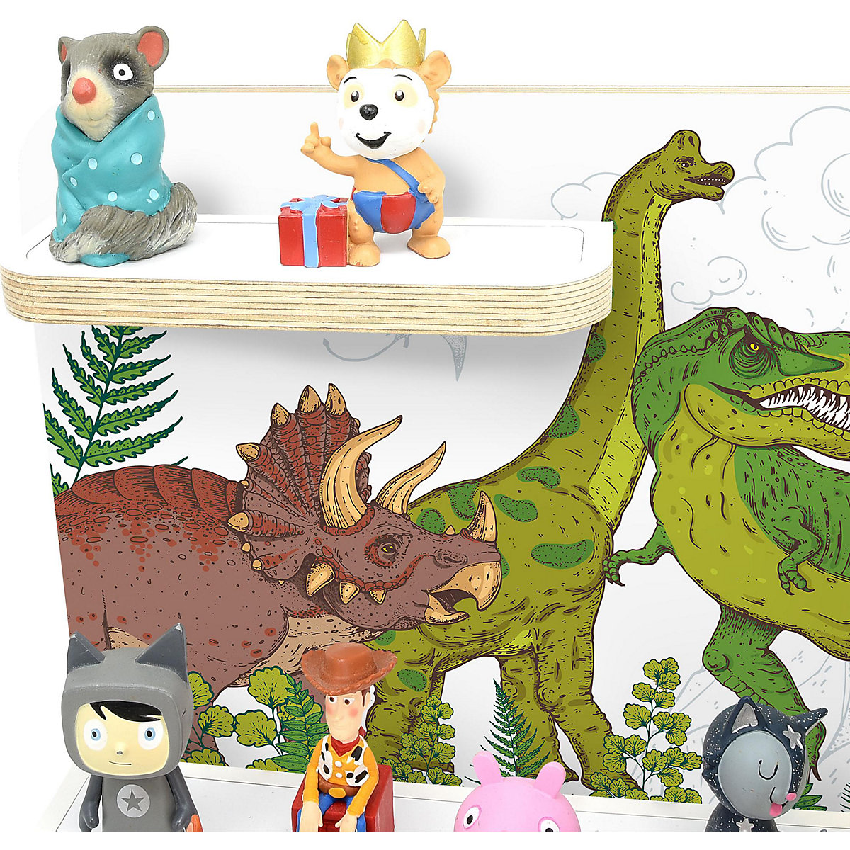 Regal für Musikbox Dinosaurier, klein - geeignet für Toniebox