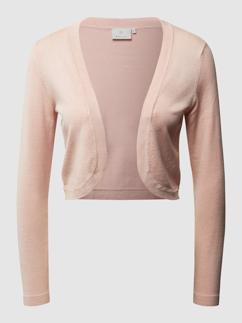 Bolero mit Schalkragen Modell 'ASTRID' in rosa