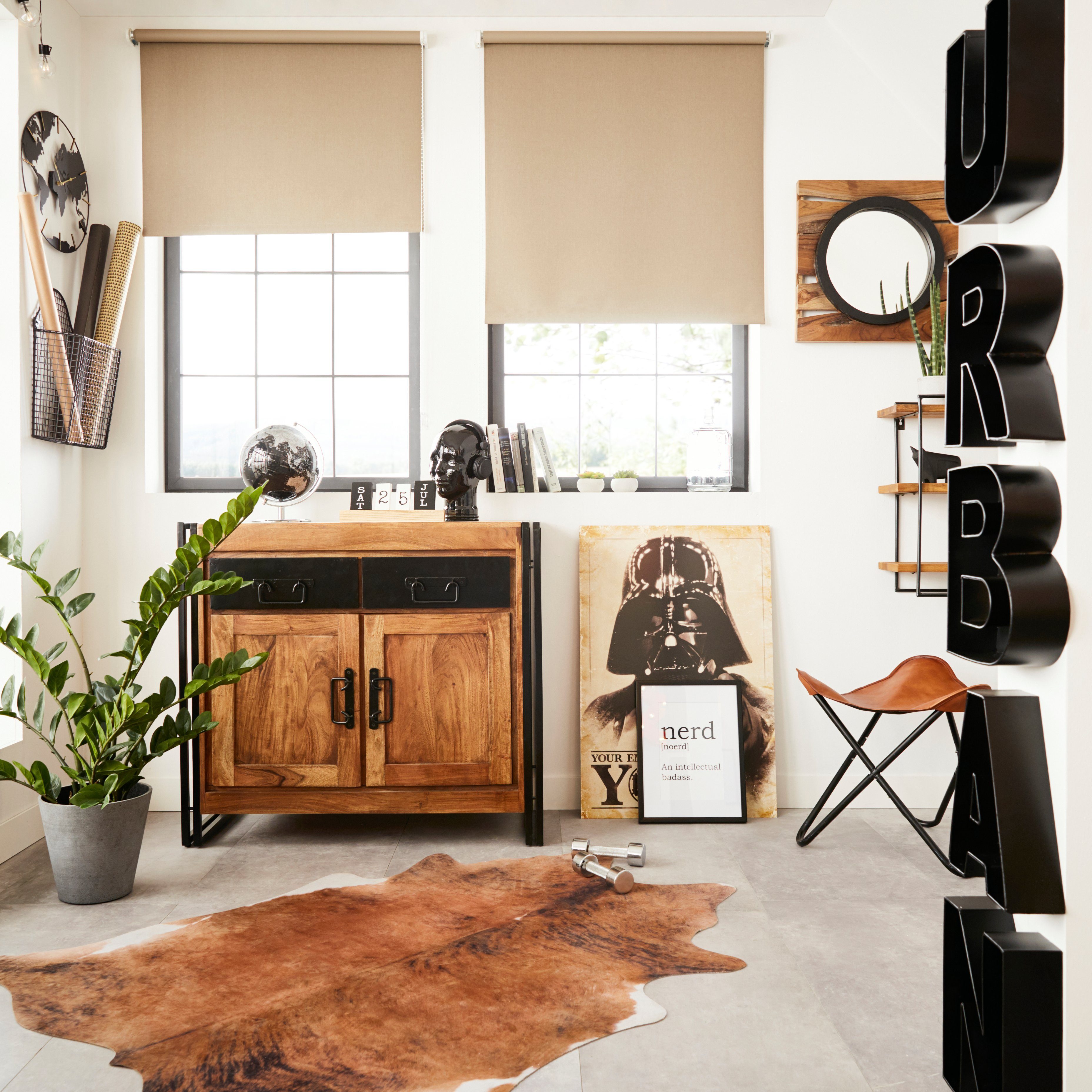 Teppich Kuhfell-Look, Home affaire, fellförmig, Höhe: 3 mm, Kunstfell, gedruckte Kuhfell-Optik, Wohnzimmer, Esszimmer