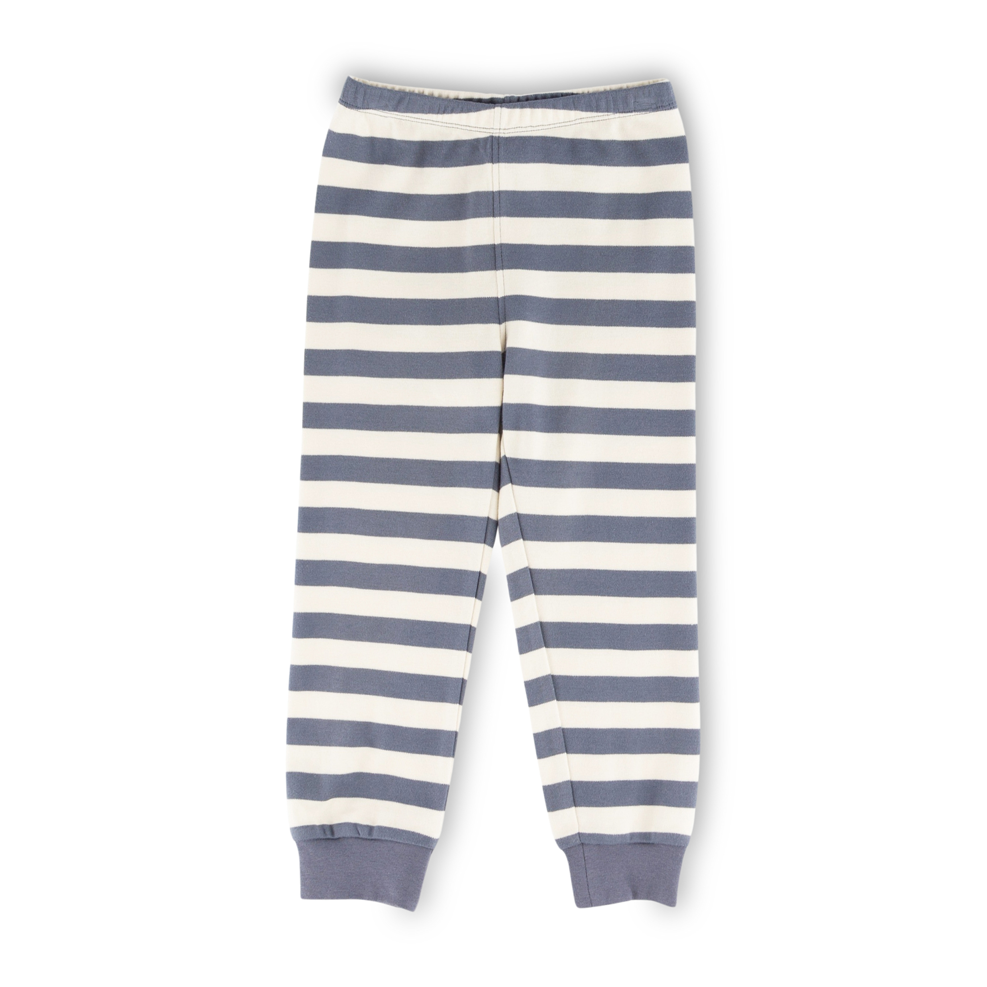 Langer Kinder Schlafanzug Zebra, lila-weiß