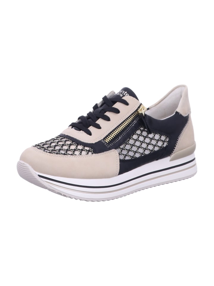 remonte Damen- Schnürschuhe  in Beige günstig kaufen