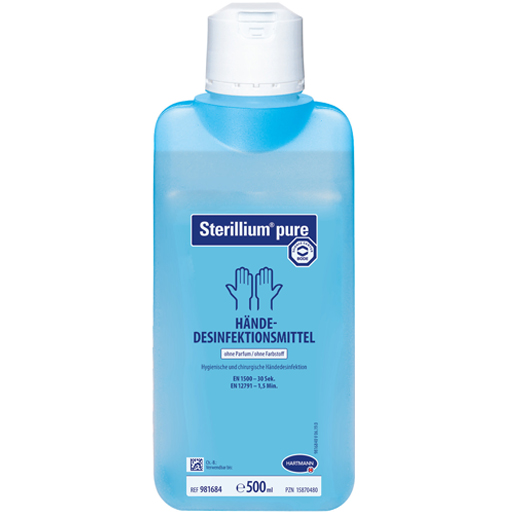 STERILLIUM Classic Pure Händedesinfektion Lsg.  500 ml  Lösung