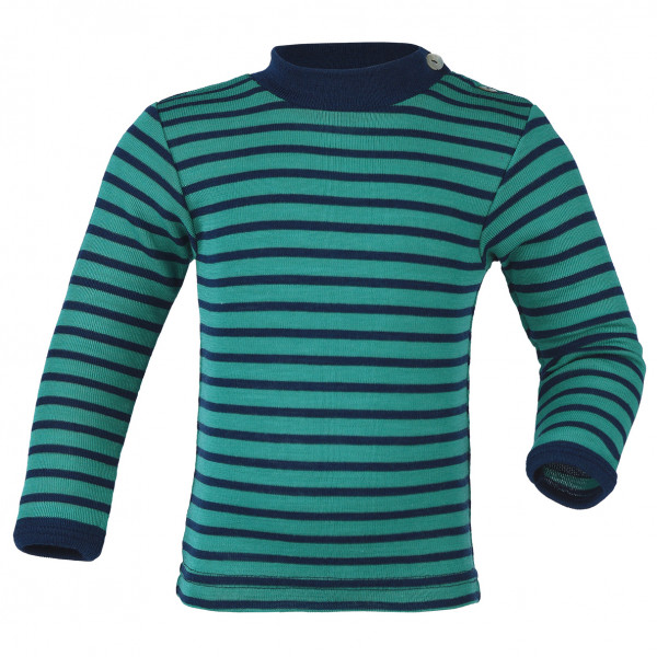 Engel - Baby-Shirt L/S geringelt - Merinounterwäsche