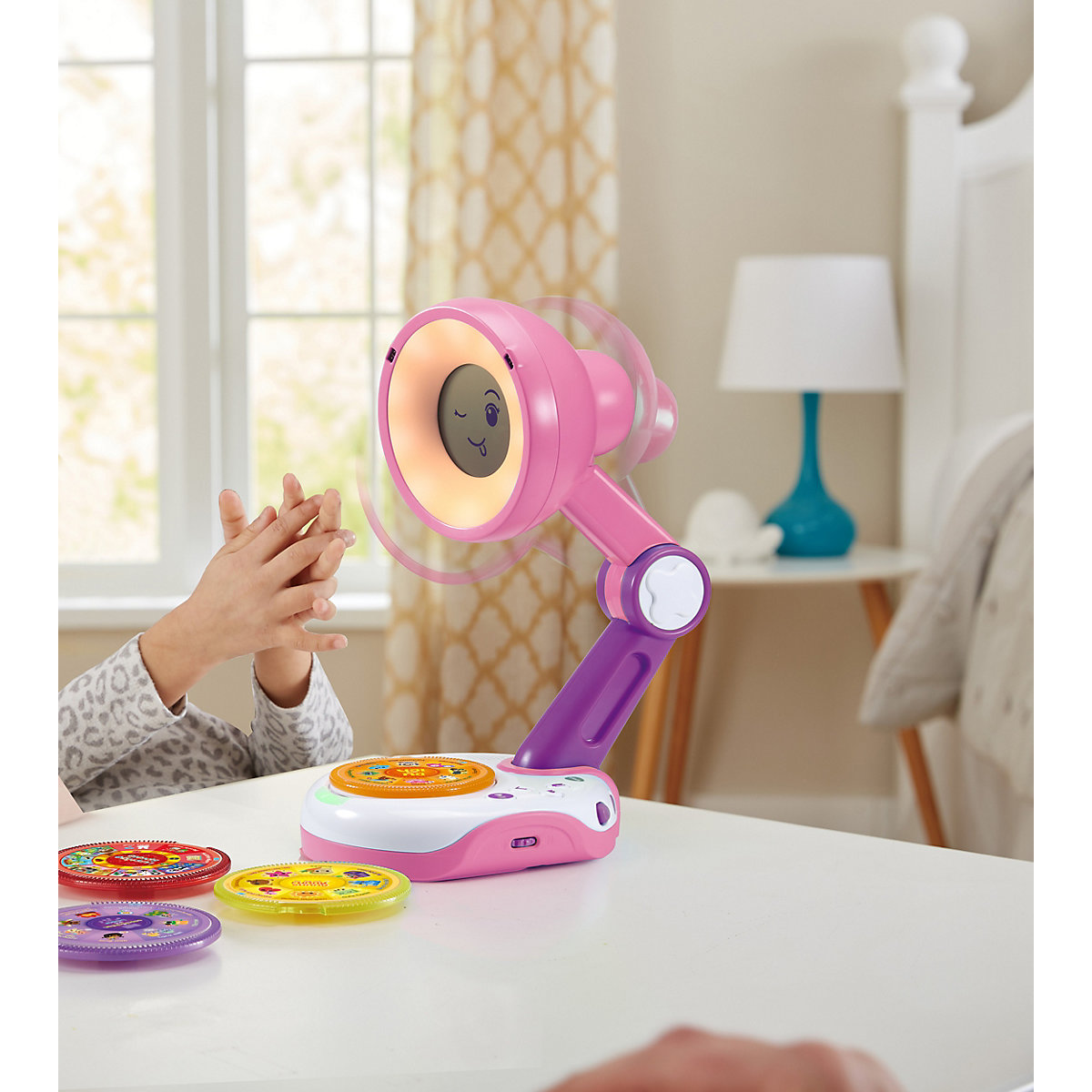 Funny Sunny, die interaktive Lampen-Freundin pink