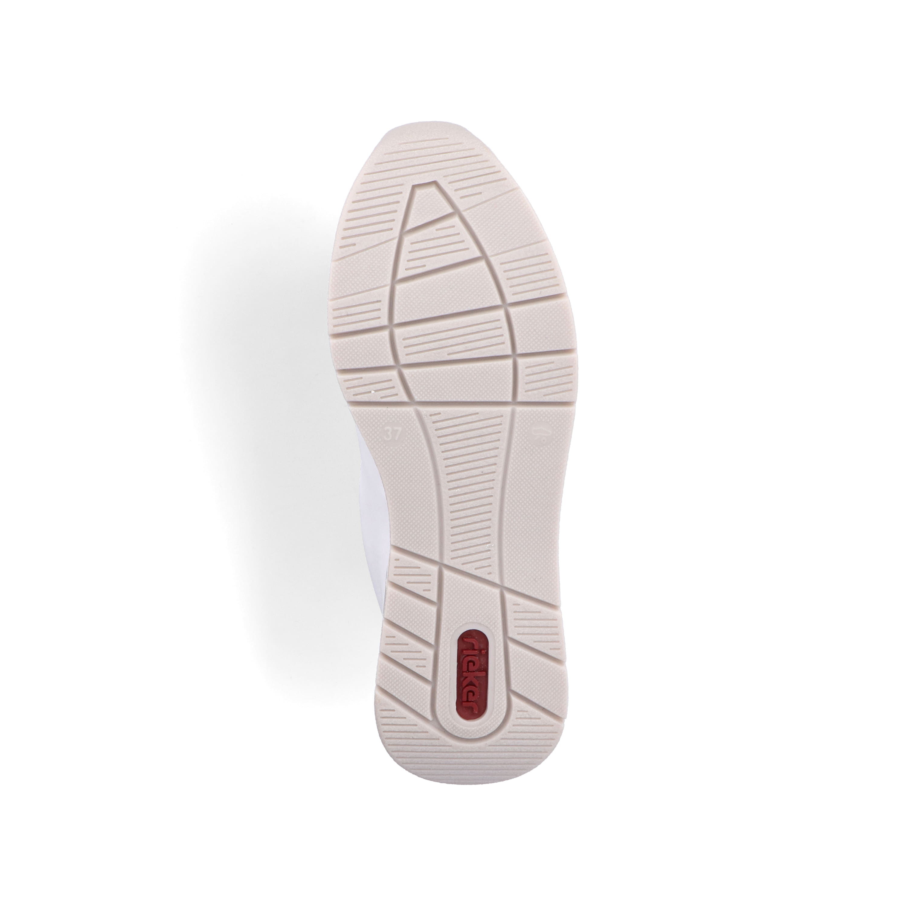 Rieker Damen Sneaker Low eisweiss