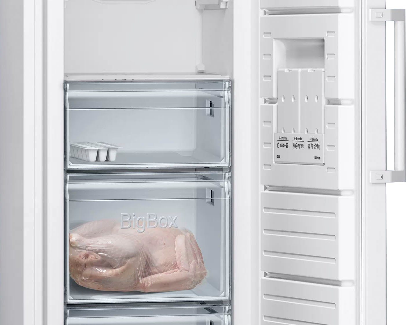 SIEMENS Gefrierschrank iQ300 GS33NVWEP, 176 cm hoch, 60 cm breit