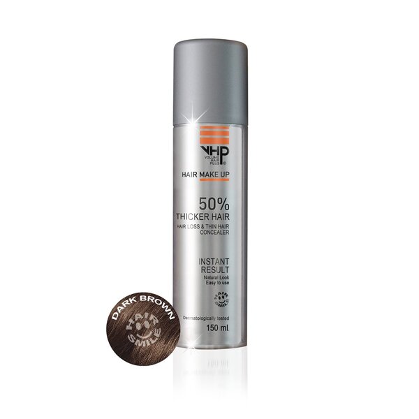Lacca volumizzante volumizzante per capelli castano scuro 150 ml