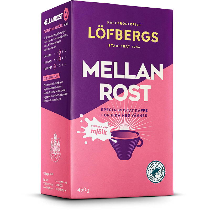 Löfbergs Kaffe 450 g Mellanrost Löfbergs