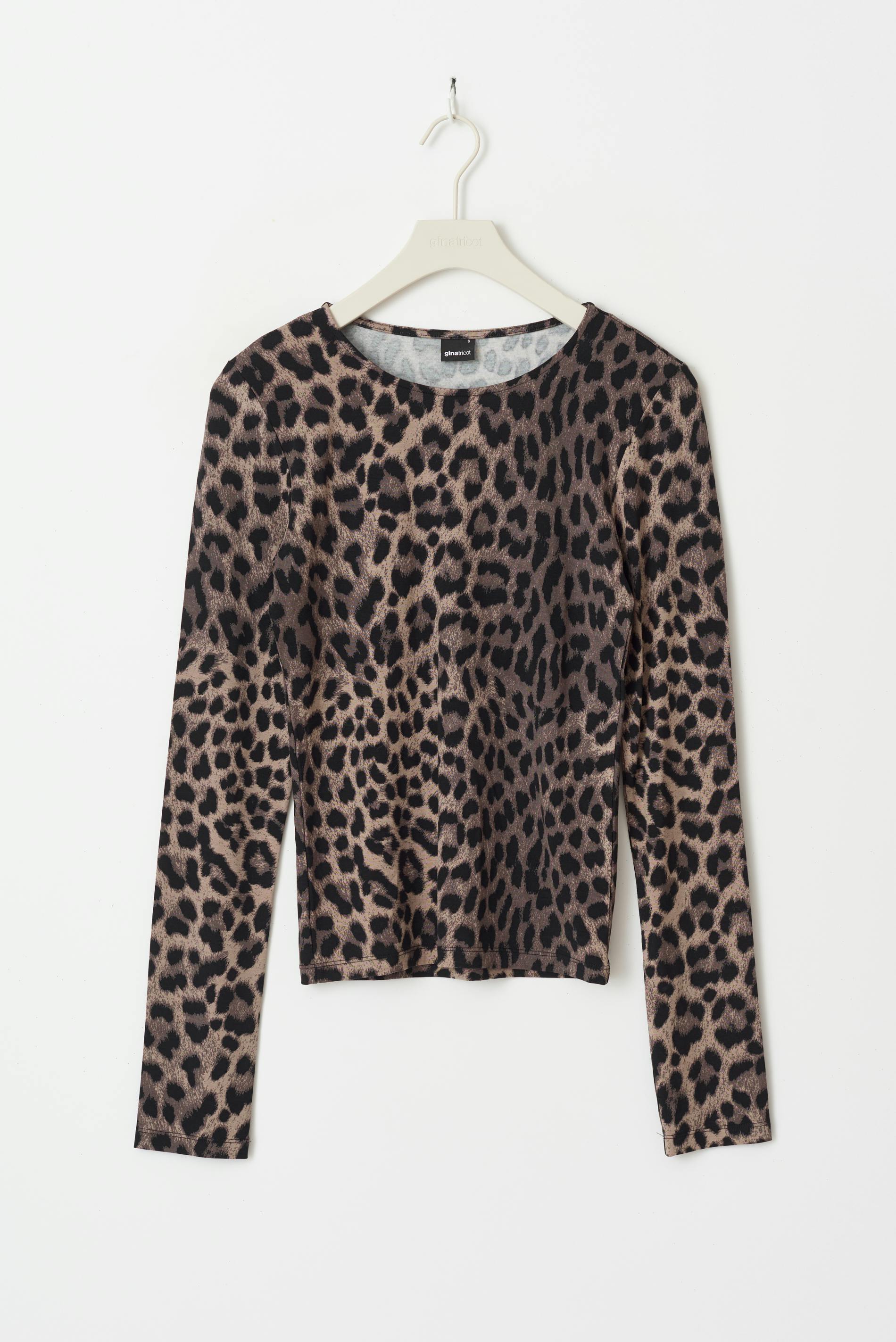 Soft touch crew neck top
