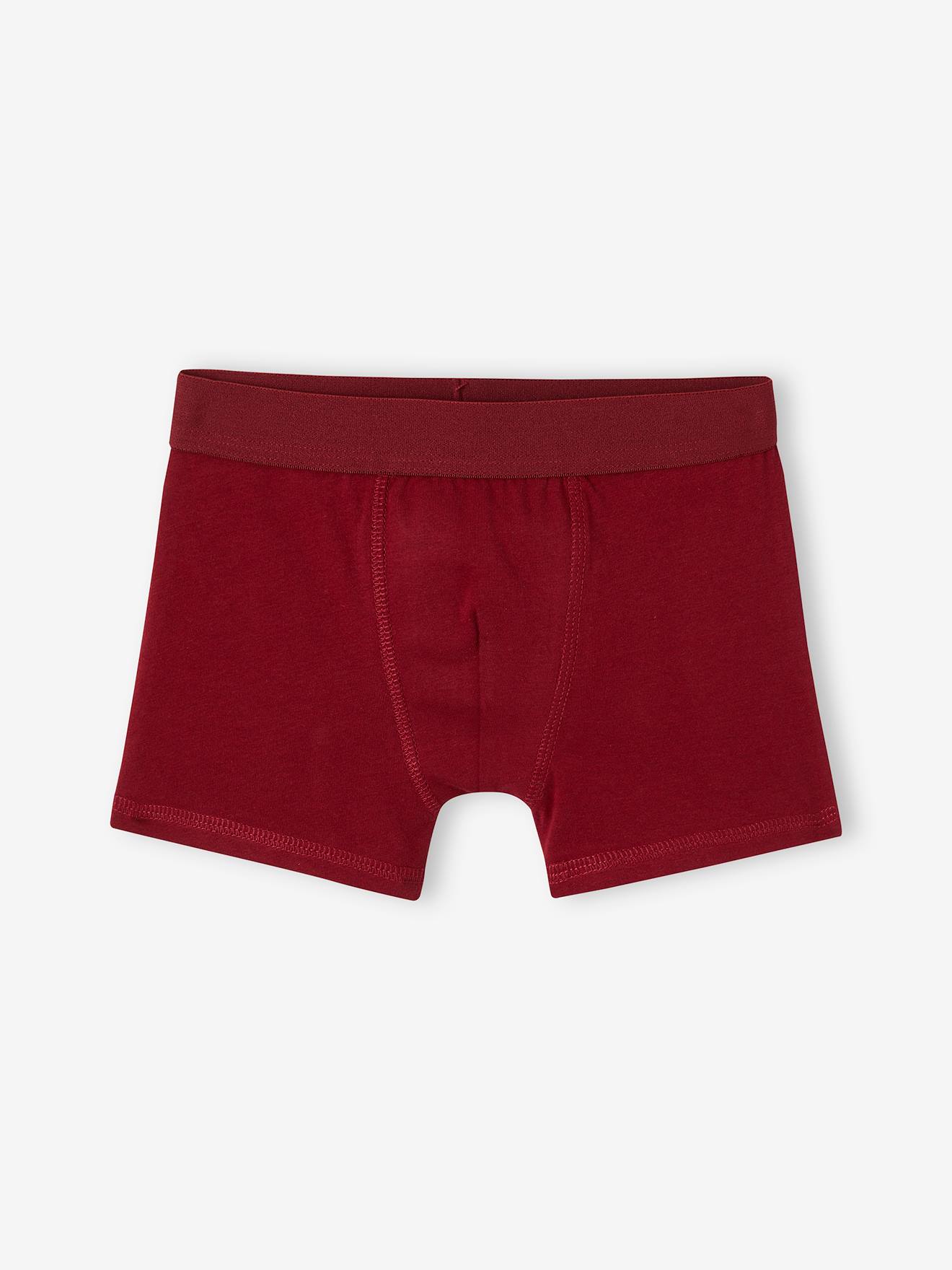 Harry Potter 3er-Pack Jungen Boxershorts HARRY POTTER - bordeaux
